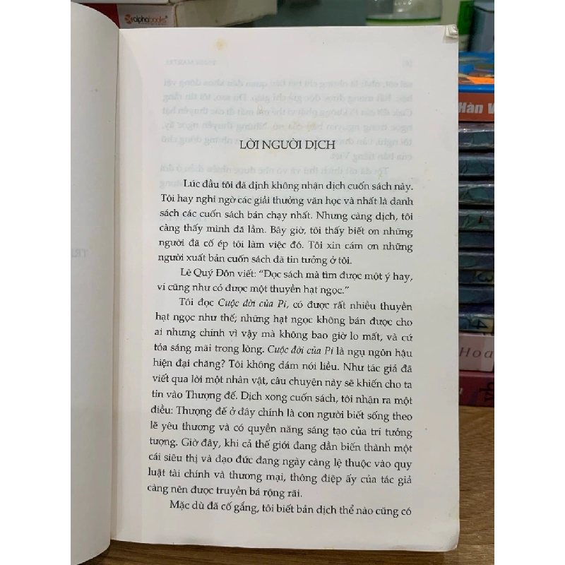 Cuộc đời của Pi -Yann Martel 781498