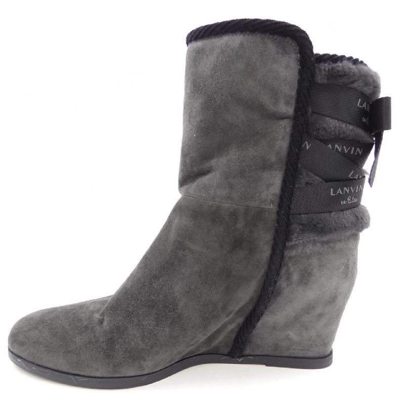 【Mã giảm giá】Giày boot LANVIN en Bleu 662363