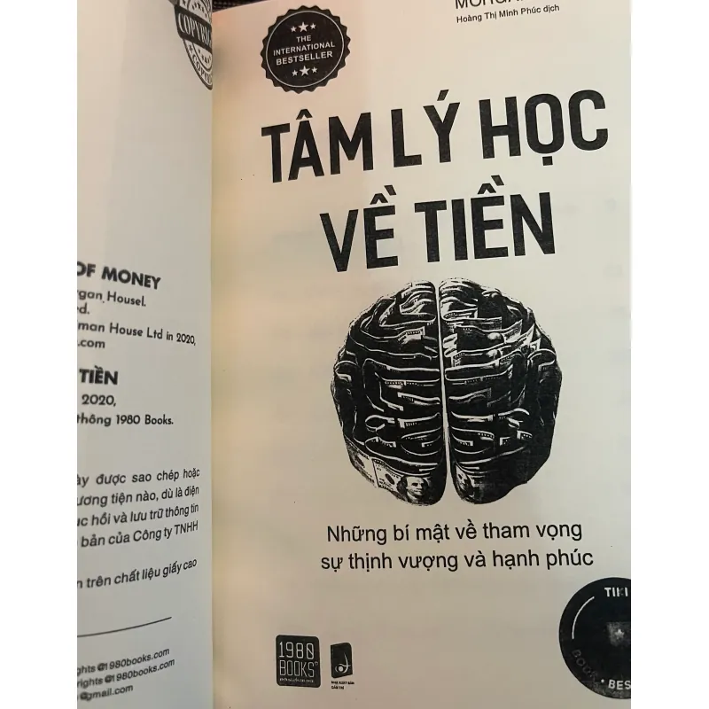 Tâm Lý Học Về Tiền - Mới 100% 697976