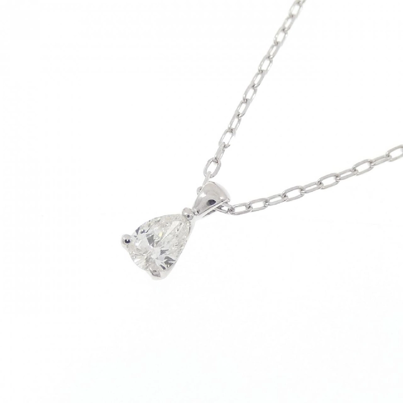 K18WG Dây chuyền kim cương 0.19CT - Hàng hiệu Chính hãng 860960