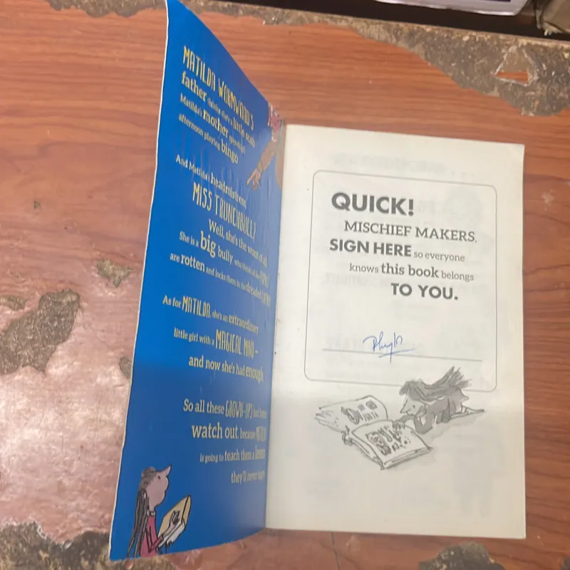 ROALD DAHL MATILDA ILLUSTRATED BY QUENTIN BLAKE 674760