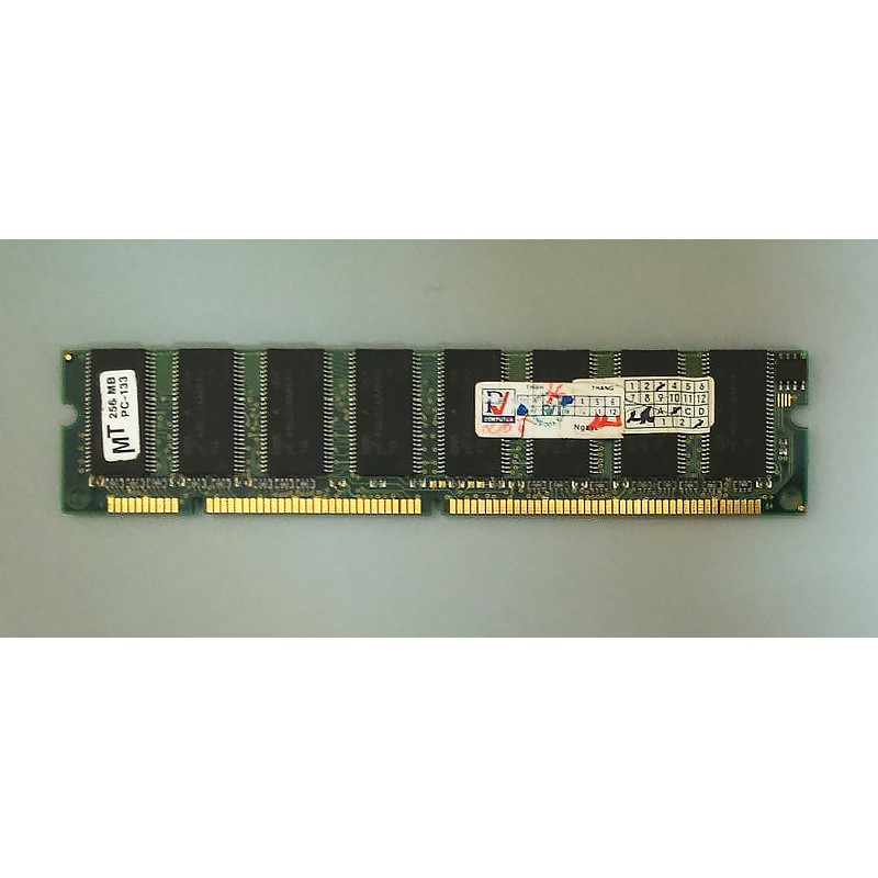 Ram bộ nhớ MT 256 MB PC-133 cho máy tính bàn 12696