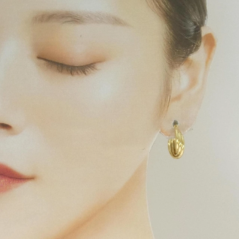 K18YG Bông tai - Hàng hiệu Authentic 863496