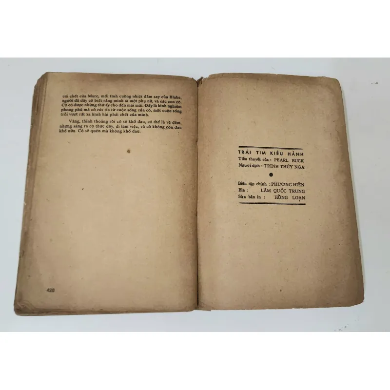 TRÁI TIM KIÊU HÃNH

Pearl Buck (Giải Nobel Văn chương năm 1938) 703880