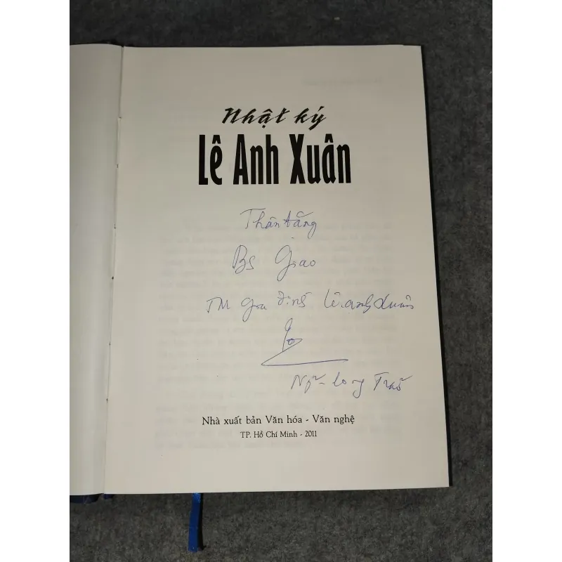 NHẬT KÝ LÊ ANH XUÂN 697705