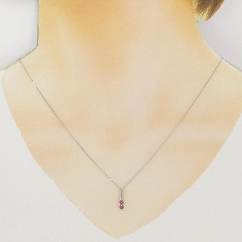 Dây chuyền garnet PT900/PT850 - Hàng hiệu Authentic 857605