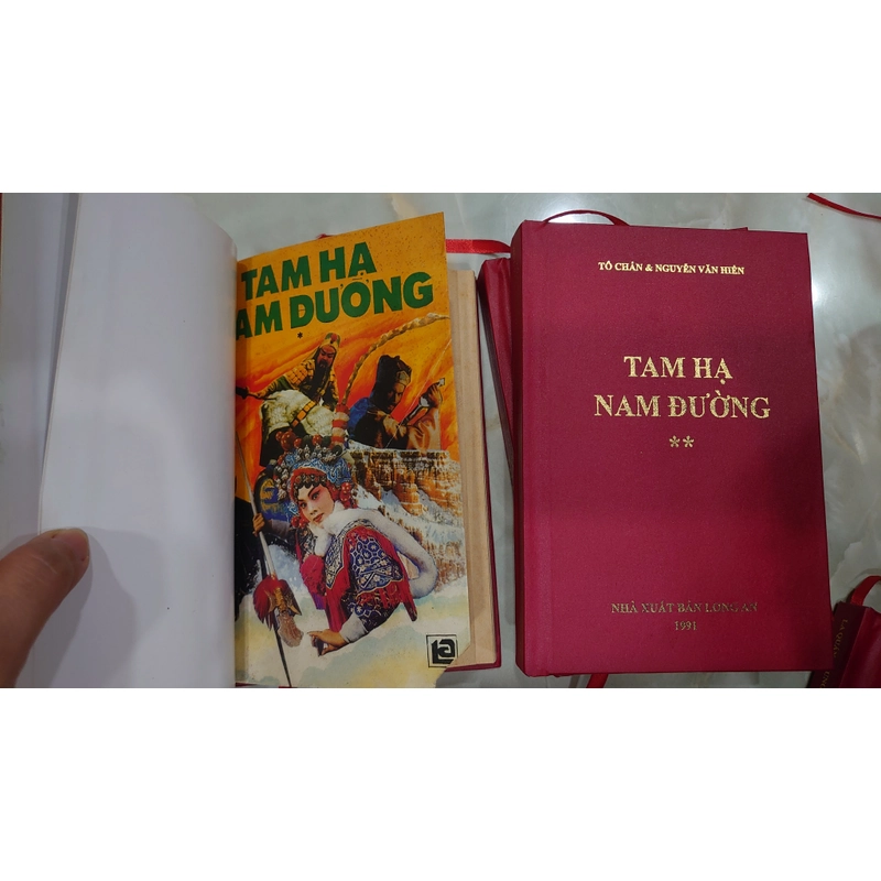 TAM HẠ NAM ĐƯỜNG (Nam Đường - Bắc Tống) – bộ 3 tập. Tô Chẩn, Nguyễn Văn Hiển biên soạn 270442