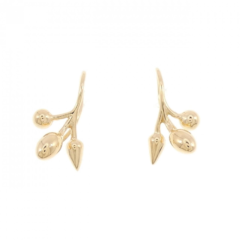 4゜C K18YG Bông tai - Hàng hiệu Authentic 845254