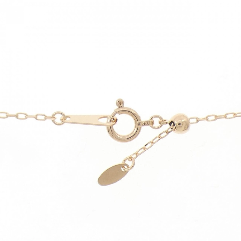 K14PG/K18PG Chữ cái M Dây chuyền Kim cương - Hàng hiệu Chính hãng 858501