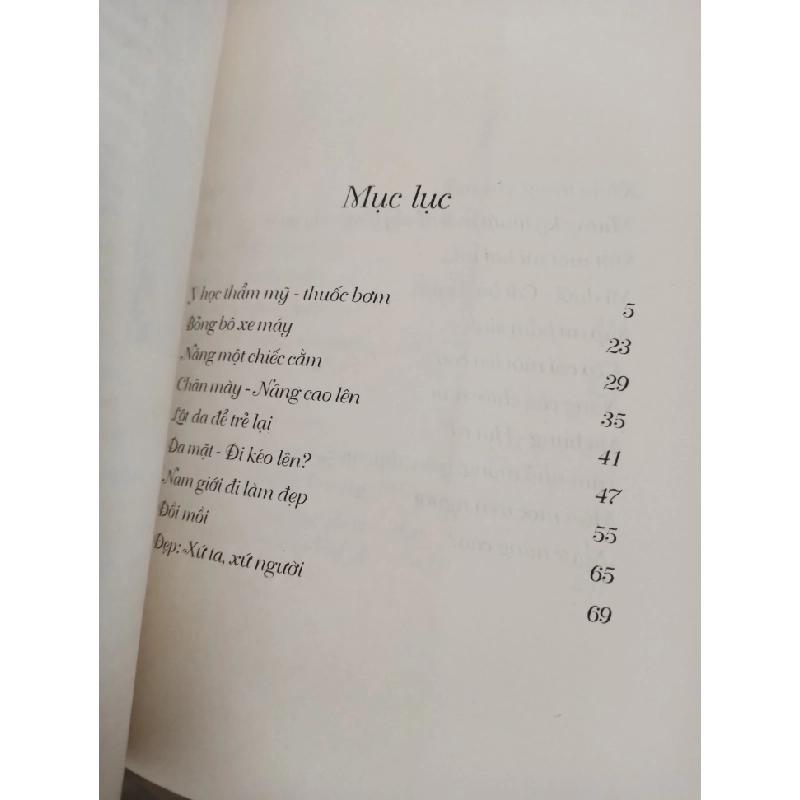 Chuyện Làm Đẹp (2005) - Bác sĩ PTTM Dương Đình Hùng Mới 90% HCM.ASB2102 341257