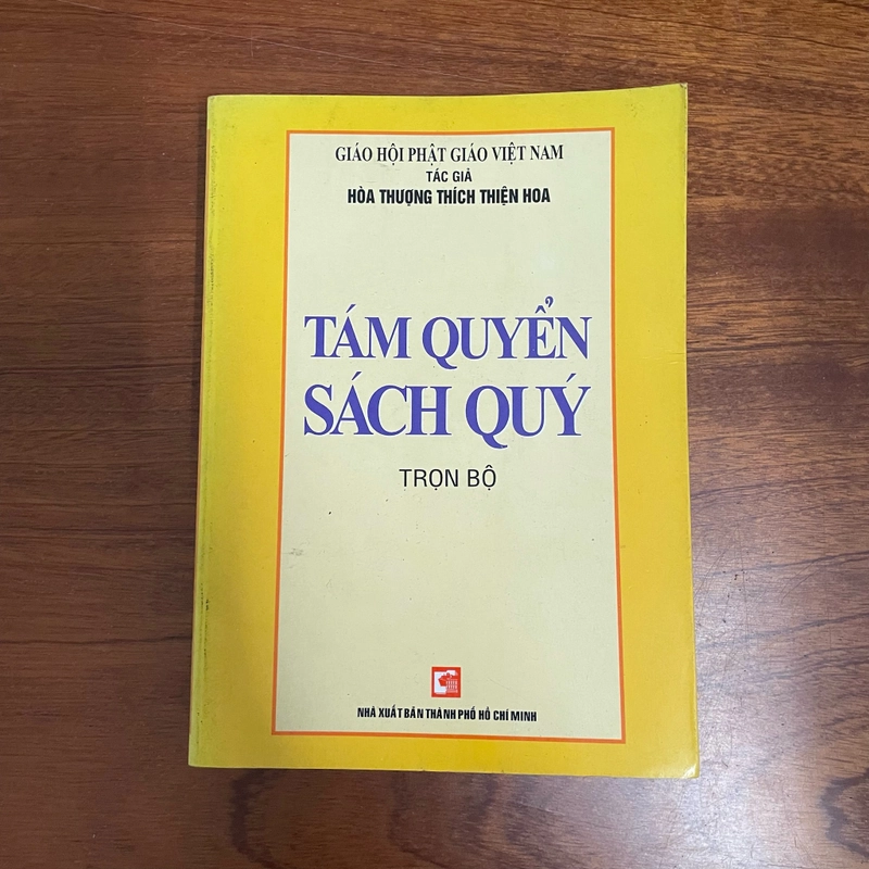 II Tựa sách: Tám Quyển Sách Quý - HT. Thích Thiện Hoa 414032
