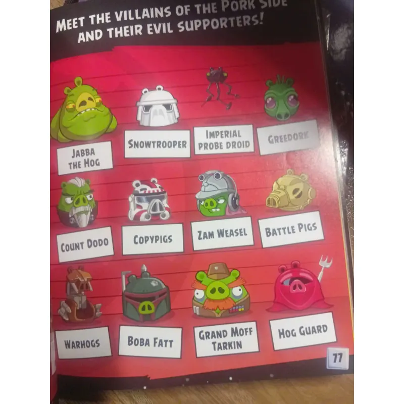 Angry Birds Star Wars Character Encyclopedia 1005958