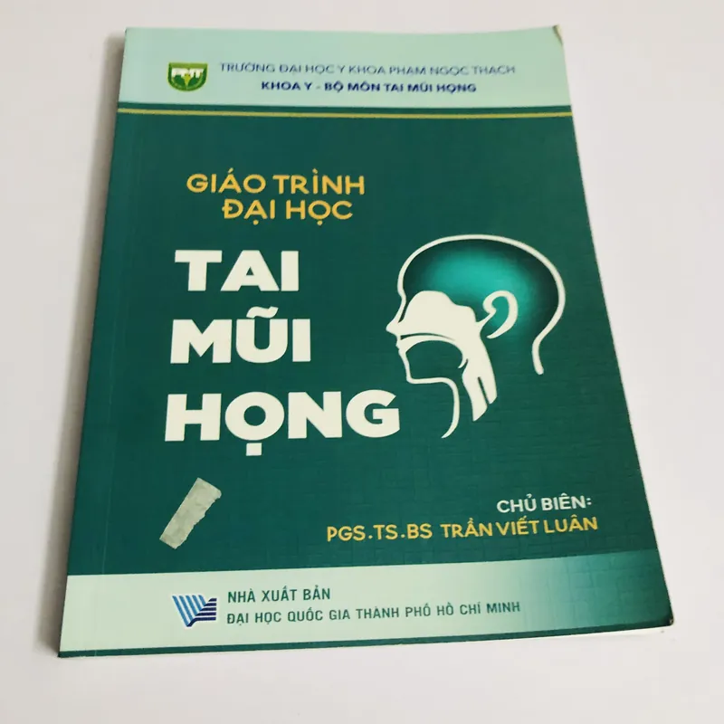 GIÁO TRÌNH ĐẠI HỌC TAI MŨI HỌNG  726490