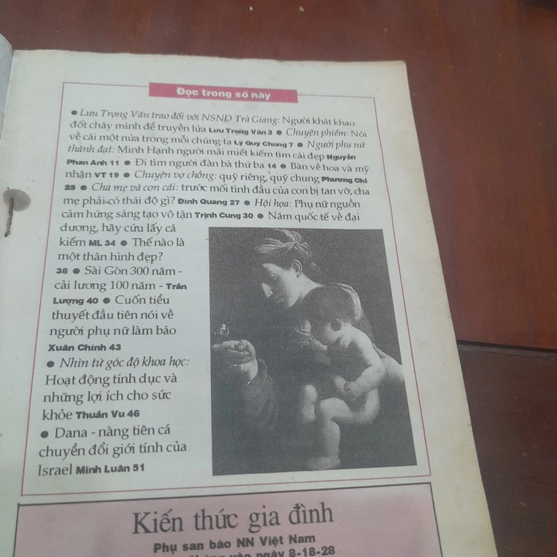 KIẾN THỨC GIA ĐÌNH số 73 năm 1998 484143