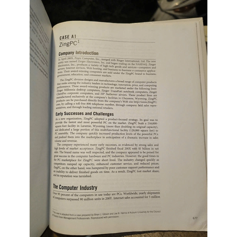 [SUPPLY CHAIN MANAGEMENT][COYLE, LANGLEY, GIBSON] 363774