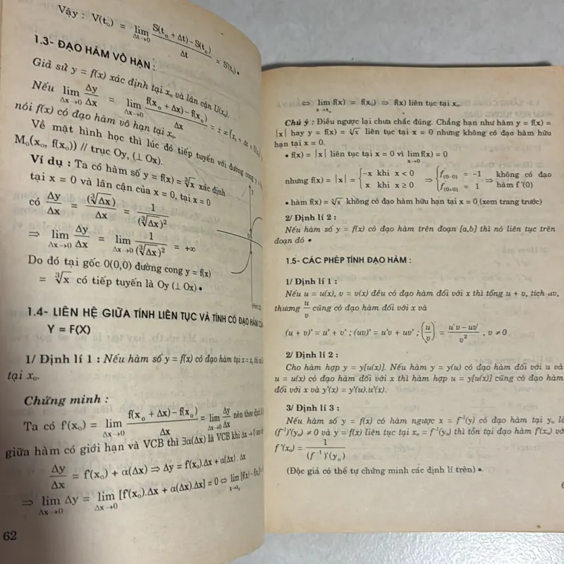 Toán cao cấp - Phần giải tích 781547