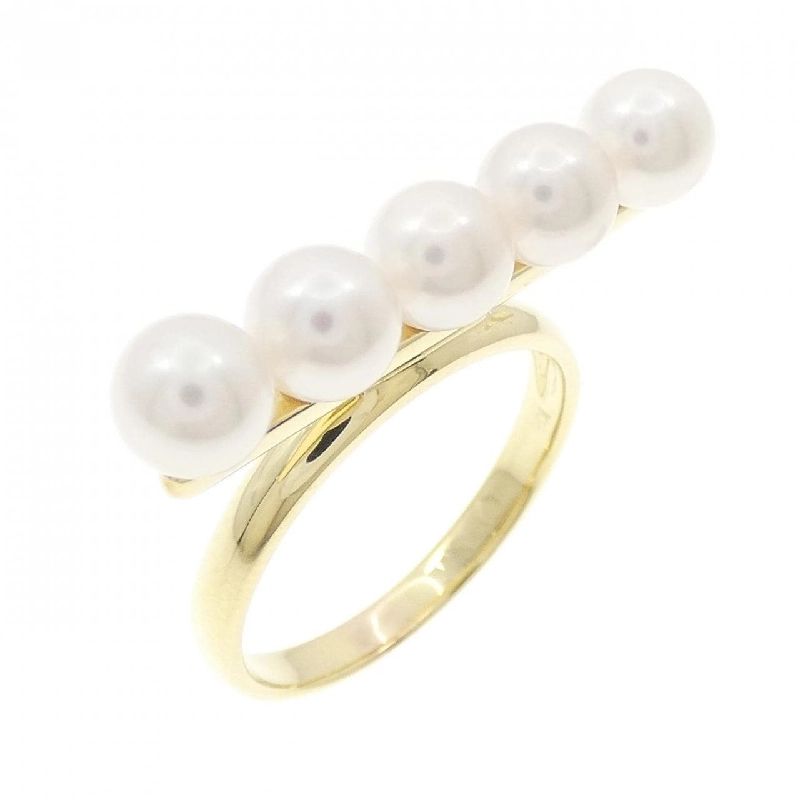 Nhẫn ngọc trai Akoya K18YG - Hàng hiệu Authentic 852667