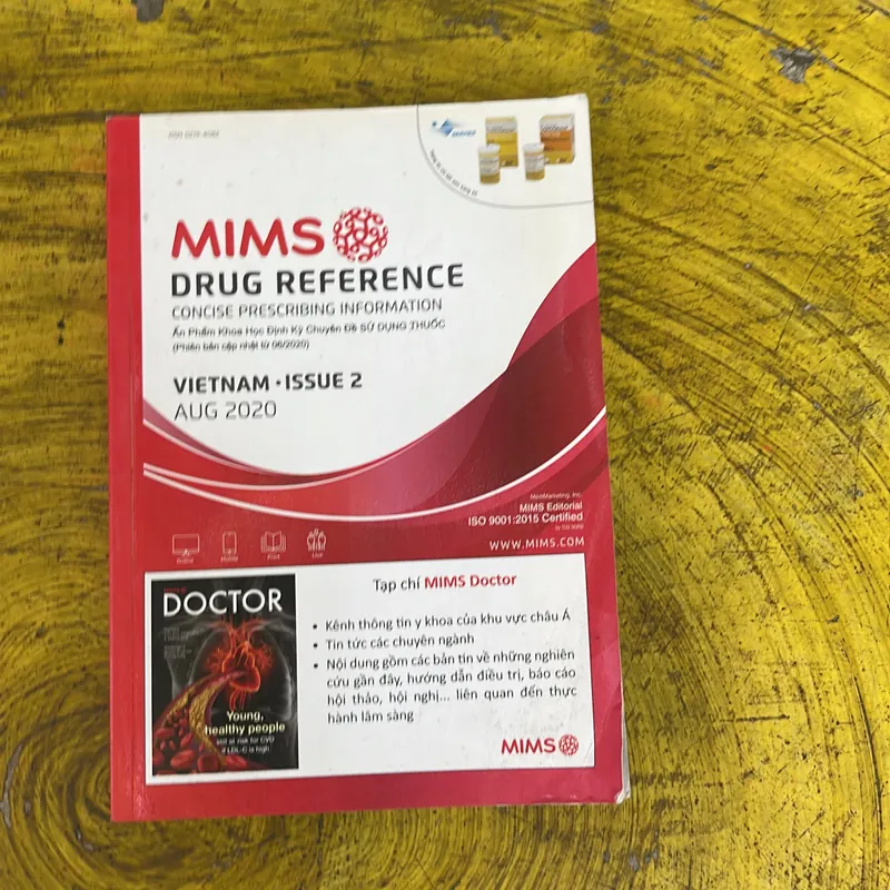 MIMS DRUG REFERENCE CONCISE PRESCRIBING INFORMATION VIETNAM-ISSUE 2 AUG 2020 719655