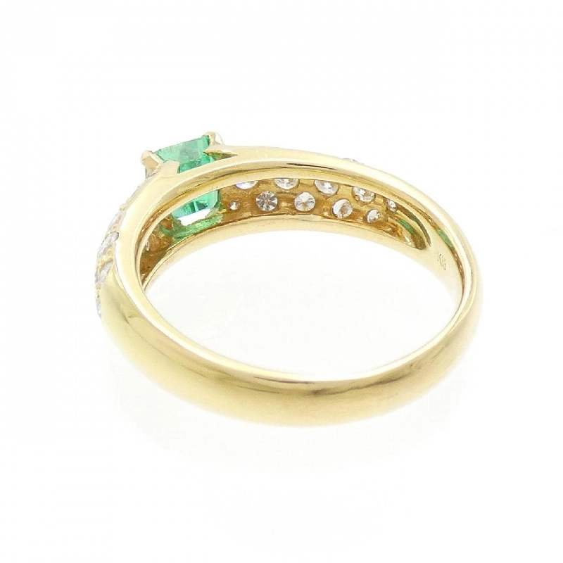 Nhẫn Emerald K18YG 0.62CT 672802