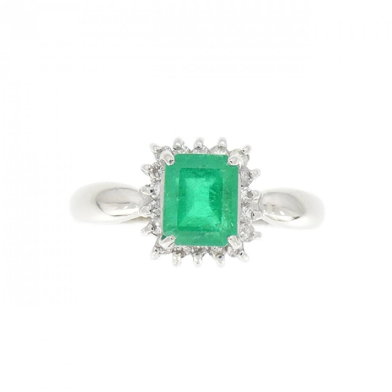 Nhẫn Emerald PT900 0.74CT 669881