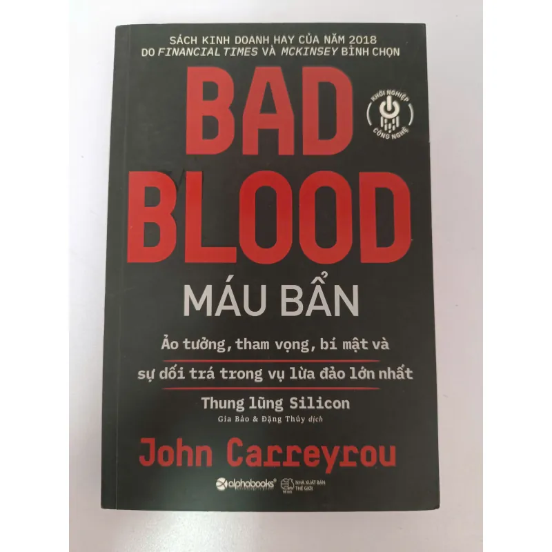BAD BLOOD - Máu Bẩn - John Carreyrou 936638