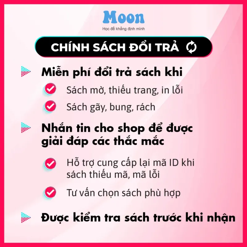 Sách Trọng tâm kiến thức ôn thi vào lớp 10 môn Tiếng anh cô Trang Anh Moonbook 976078