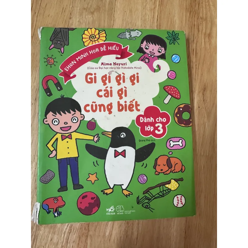 Sách cho bé lớp 3 – Giì gì giì gì cùng biết - Mima Moyuri 731948