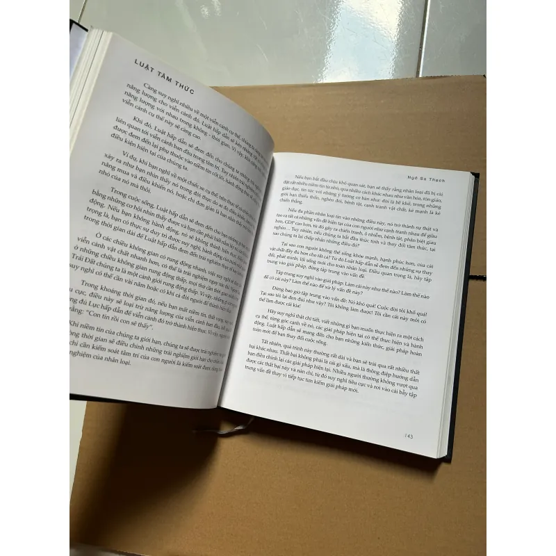 Luật tâm thức (Bìa cứng) - Ngô Sa Thạch 751924