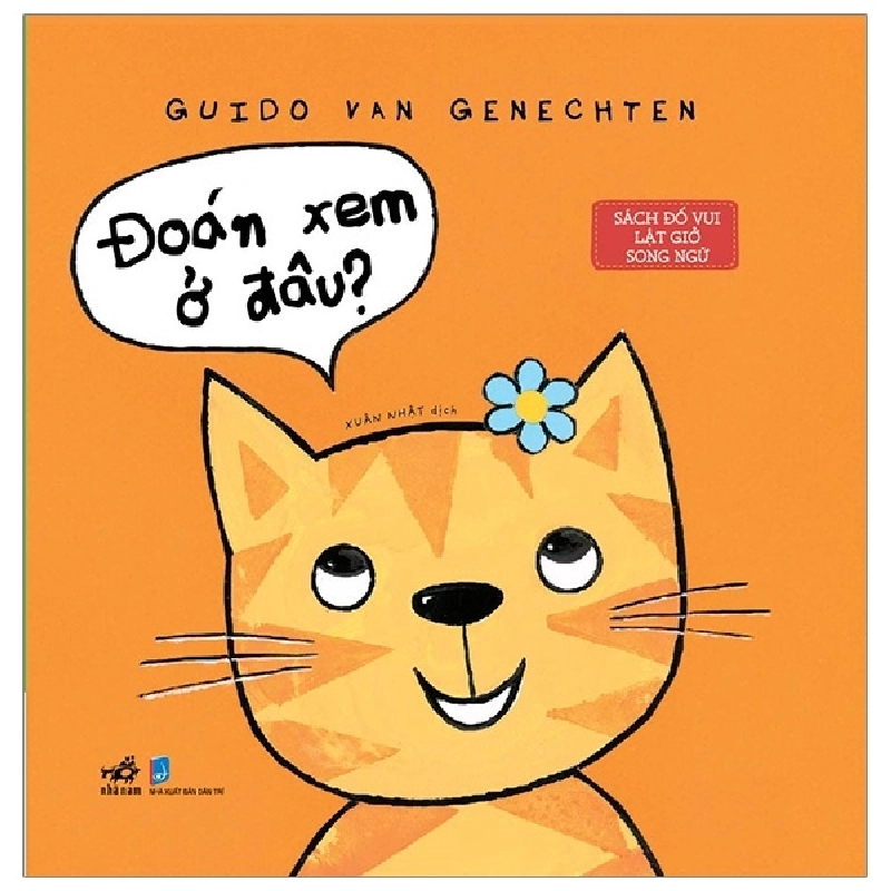 Sách đố vui lật giở song ngữ - Đoán xem ở đâu? (2+) - Guido Van Genechten 2020 New 100% HCM.PO 29986