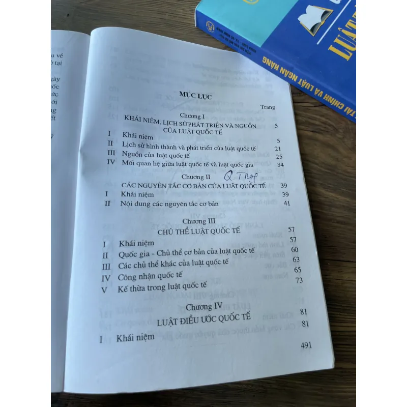 Giáo trình luật quốc tế - sách luật Việt Nam , Khổ lớn  968719