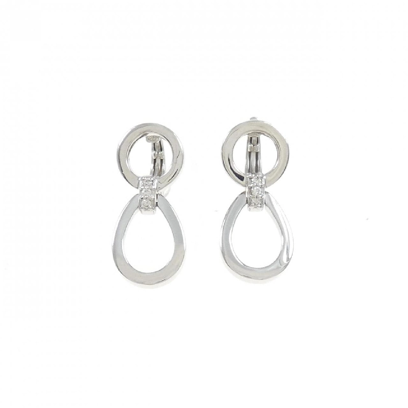 K18WG Bông tai kim cương 0.06CT - Hàng hiệu Chính hãng 874333