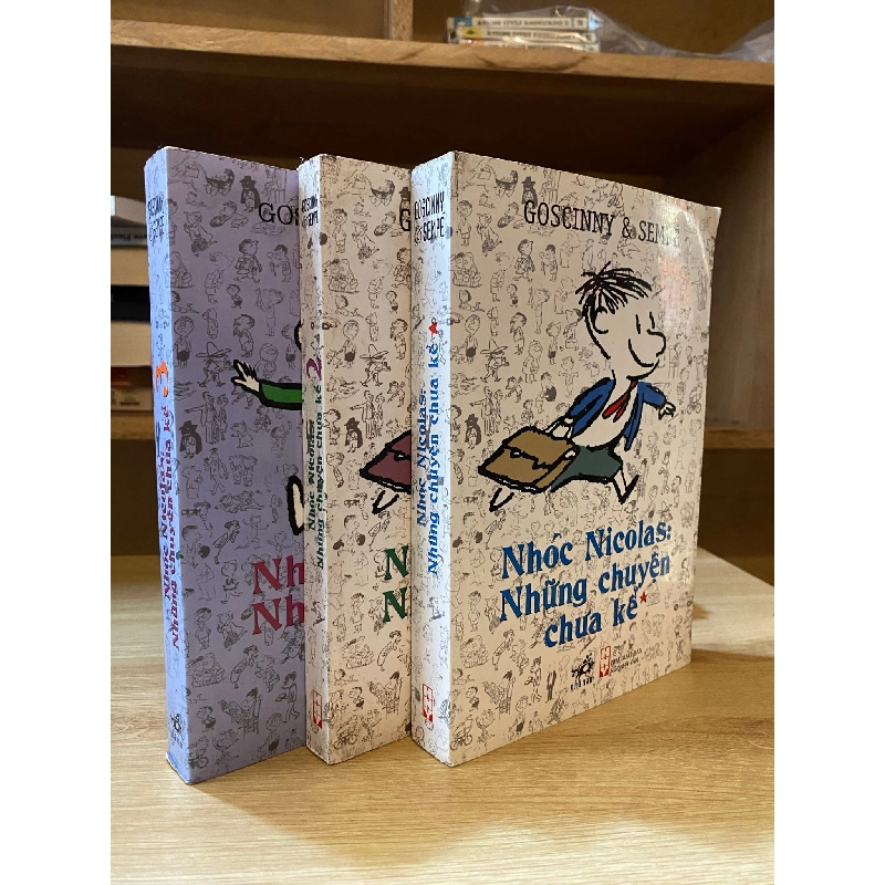 Nhóc Nicolas: Những chuyện chưa kể, bộ 3 tập - Goscinny & Sempe 400556