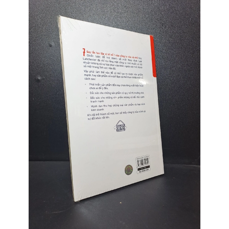7 quy tắc tạo lập vị trí số 1 của doanh nghiệp vừa và nhỏ Motoshi Sato mới 100% HCM.ASB2209 912026