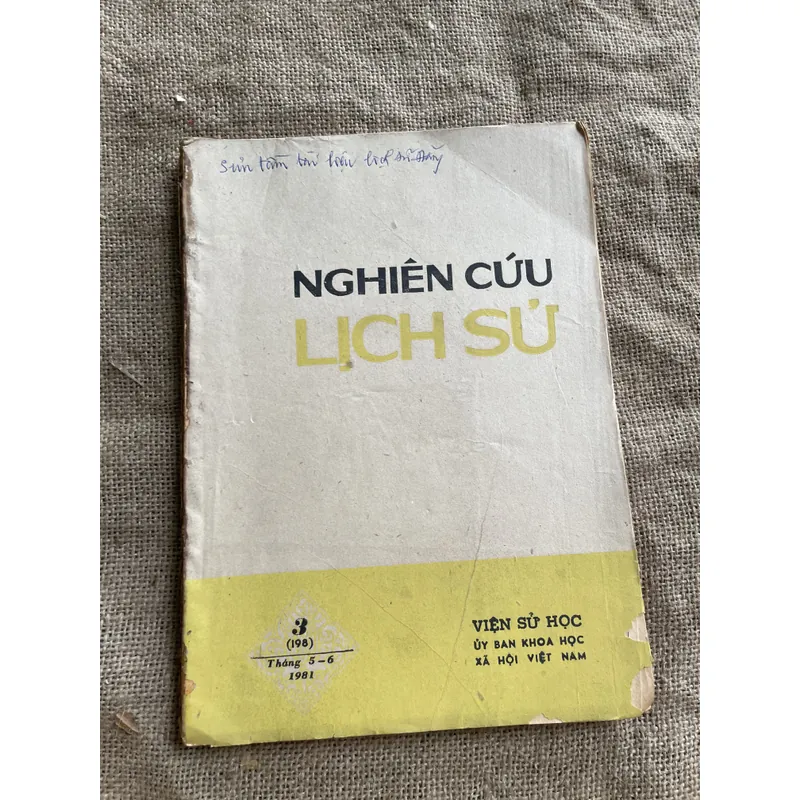 Nghiên cứu lịch sử - số 3.1981 - khổ lớn 679703