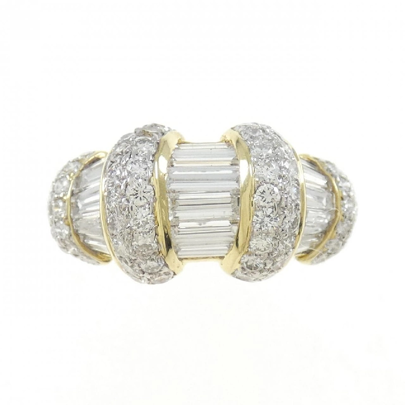 Nhẫn kim cương 750YG/750WG 2.00CT - Hàng hiệu Authentic 855216