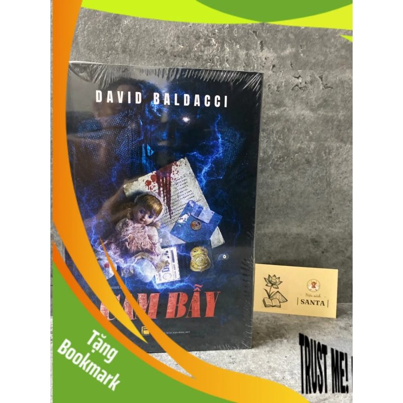 (TẶNG BOOKMARK) Cạm Bẫy - David Baldacci (bìa cứng,nguyên seal) Sách văn học RBK0302 940490