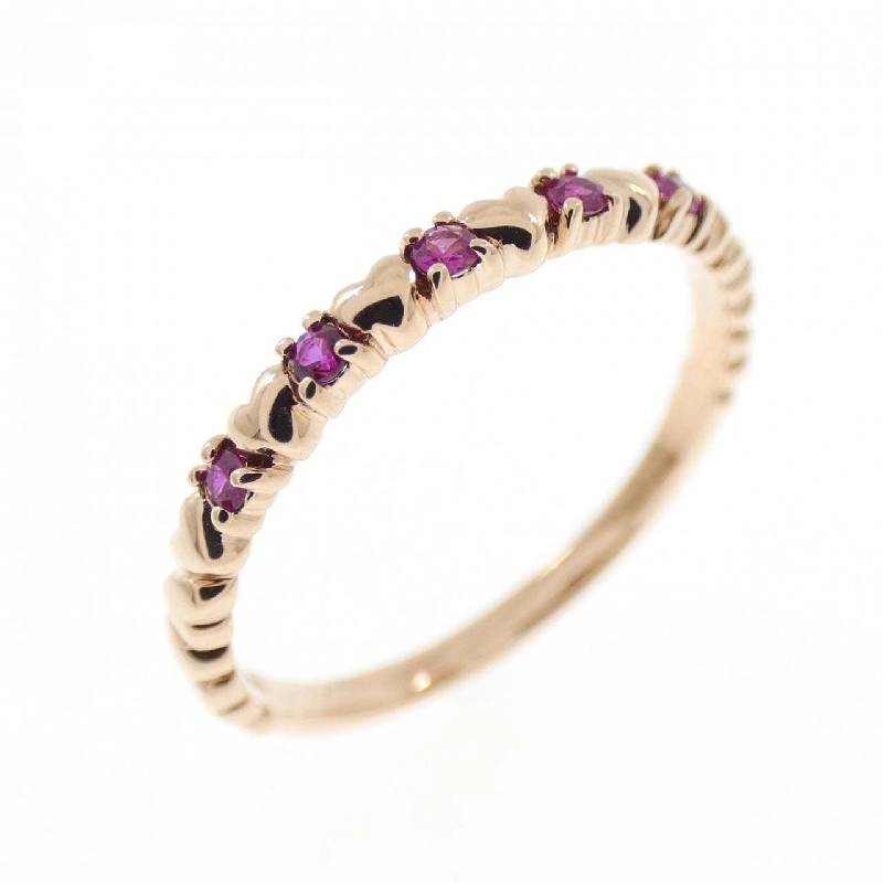 Nhẫn Ruby Hình Trái Tim 4゜C - Hàng hiệu Chính hãng 837725