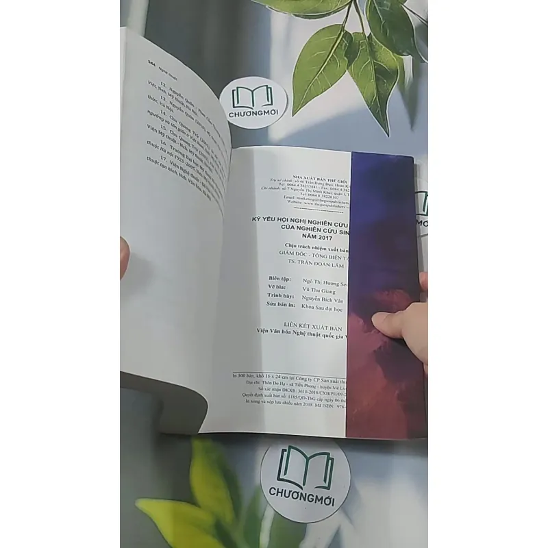 [MIỄN PHÍ BỌC SÁCH] Kỷ yếu Hội nghị Nghiên cứu Khoa học của Nghiên cứu sinh 2017 688431