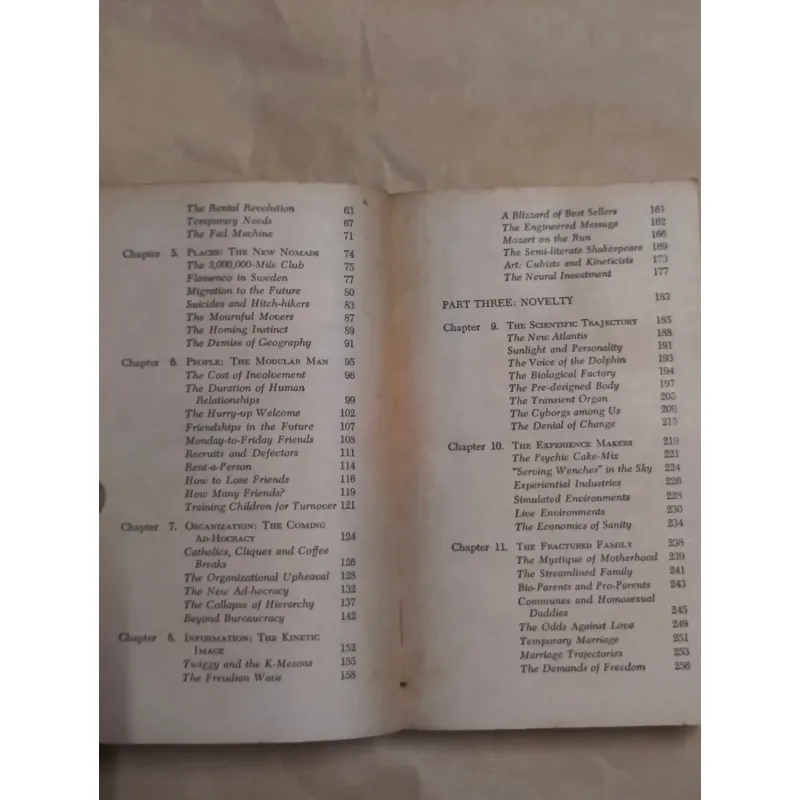 Future Shock	- Alvin Toffler 1006213