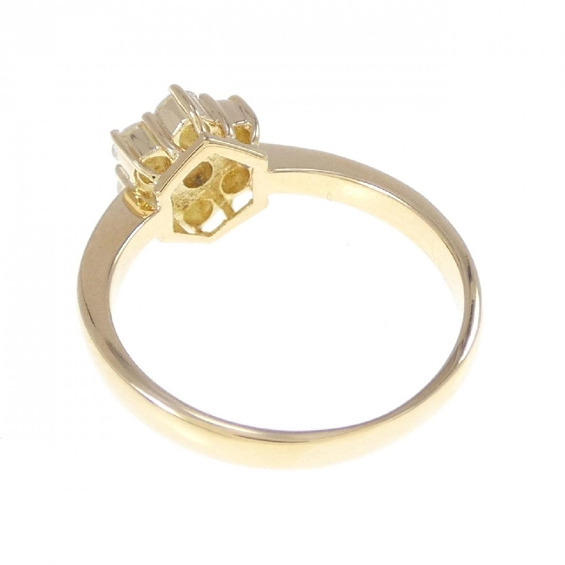 Nhẫn kim cương K18YG 0.36CT 668485