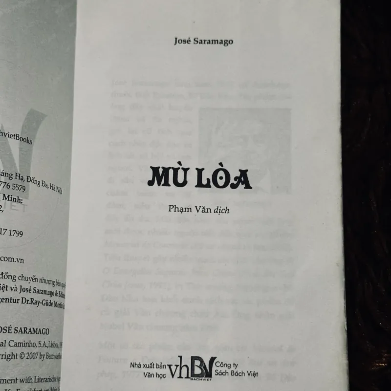 Mùa loà - Jose Saramago 933849