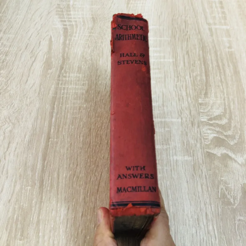 A SCHOOL ARITHMETIC – Hall & Stevens 971147