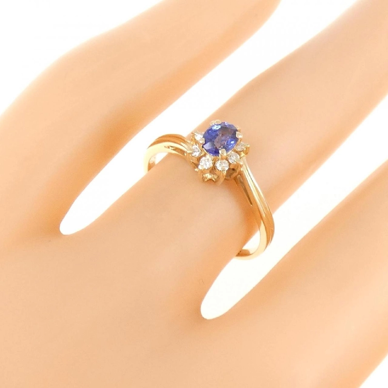 Nhẫn Sapphire K18YG - Hàng hiệu Chính hãng 851723