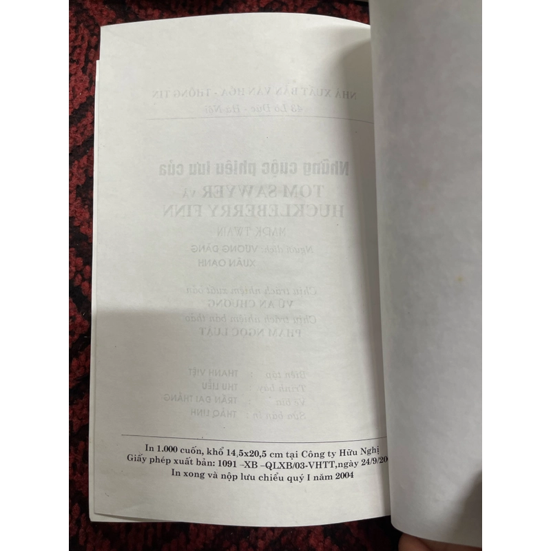 Những cuộc phiêu lưu Tom Sawyer và Huckle Berry Finn (c) 359637