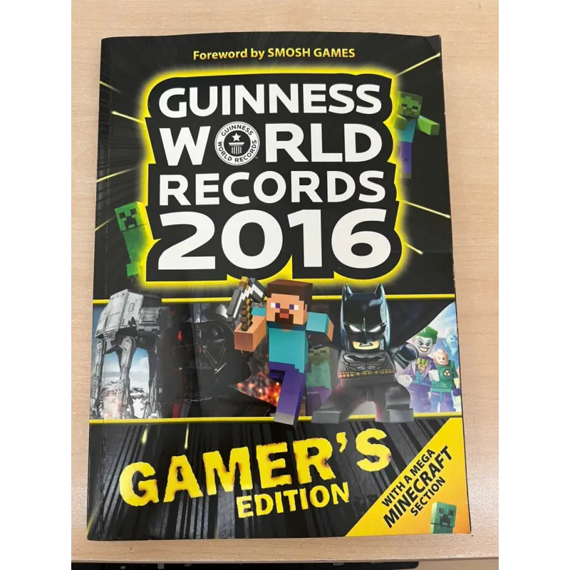 Guinness world records 2016 Gamer's edition 753308
