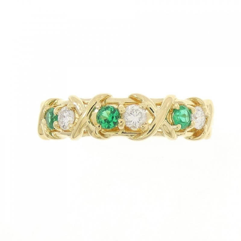 Nhẫn Emerald K18YG 0.18CT - Hàng hiệu Chính hãng 856822