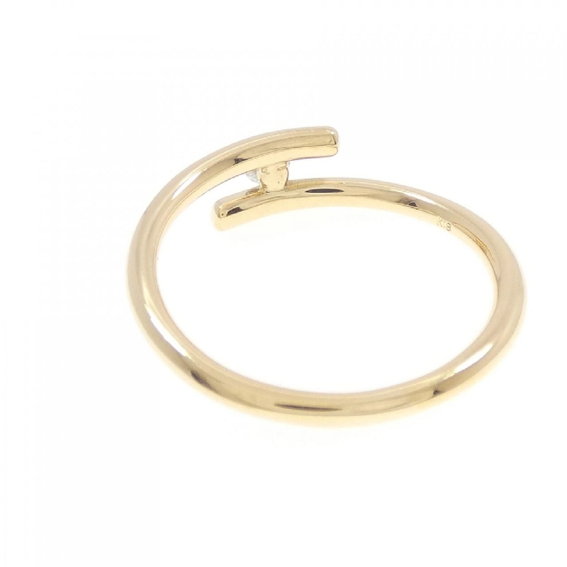 Nhẫn kim cương K18YG 0.08CT 671354