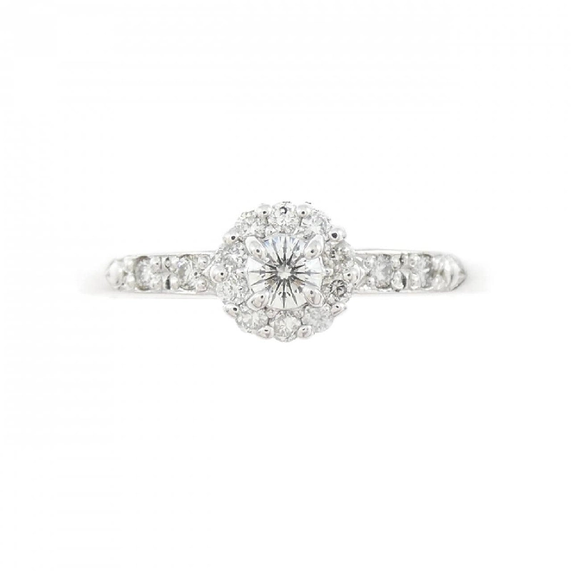 Nhẫn kim cương K18WG 0.12CT - Hàng hiệu Chính hãng 850960