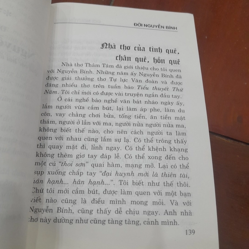 NGUYỄN BÍNH Thơ và Đời 497972