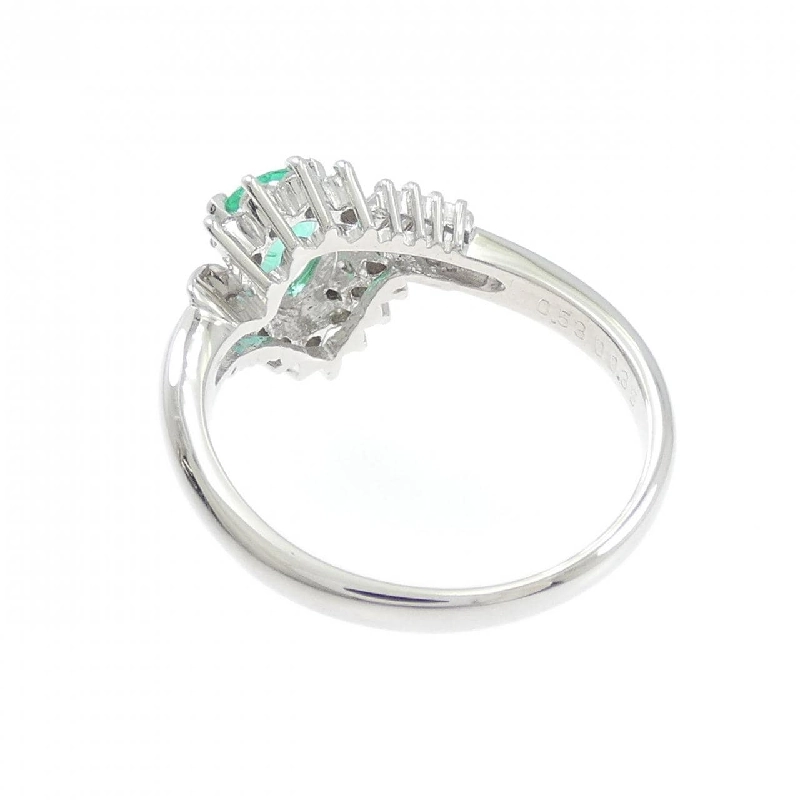 Nhẫn Emerald PT900 0.53CT - Hàng hiệu Authentic 851891